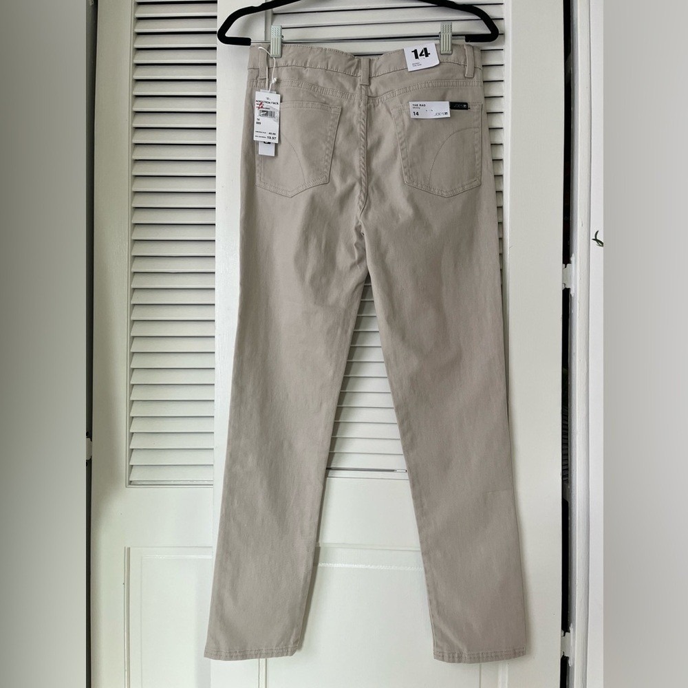 NWT Joe's Jeans Kids The Rad Skinny Fit Khaki Jean Pants | 14 (kids) - Picture 3 of 8